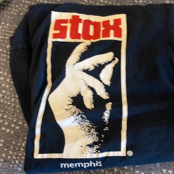 STAX "CLASSIC SNAP" LOGO T-SHIRT (BLACK) - Picture 3 of 3